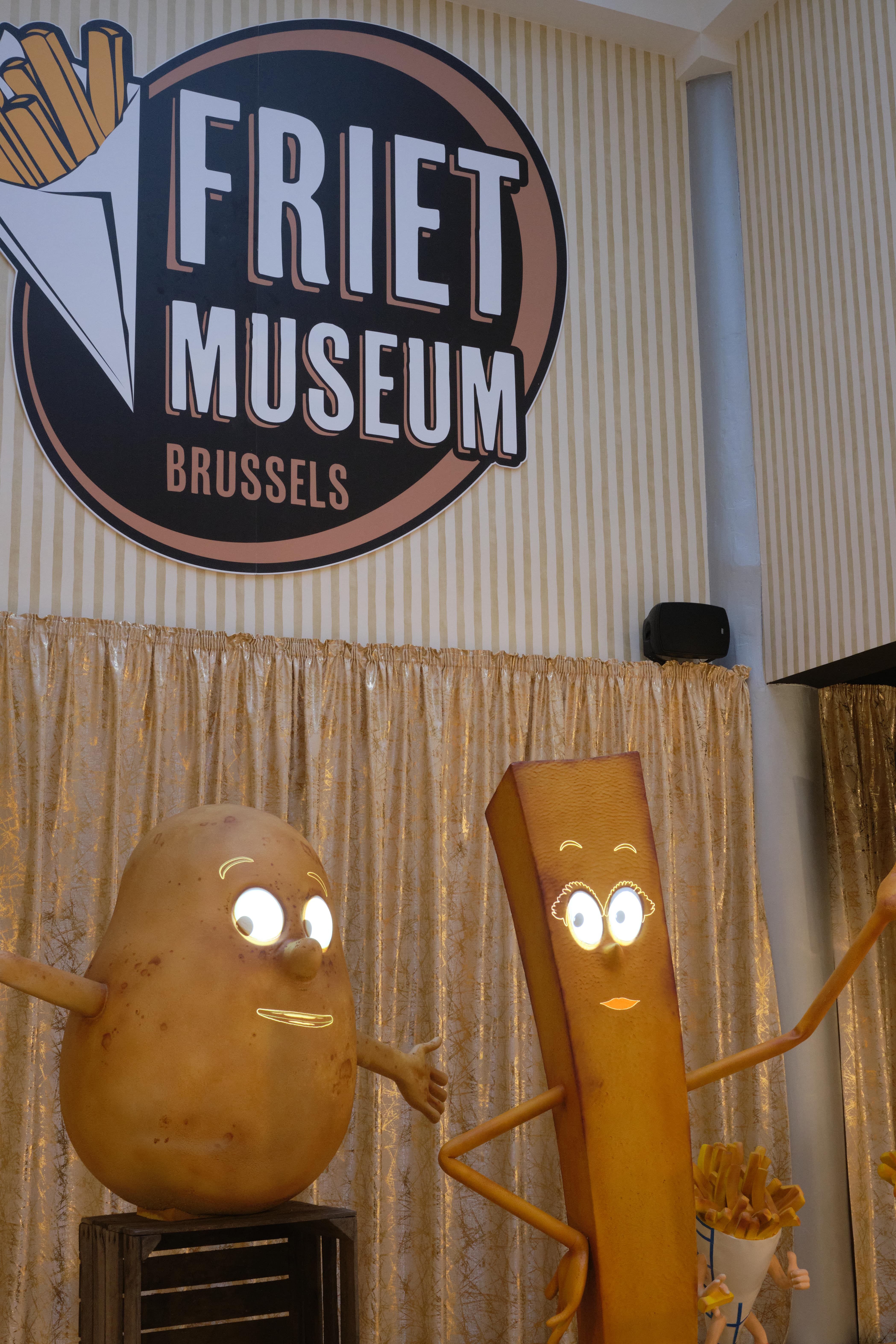 Singing with our mascots